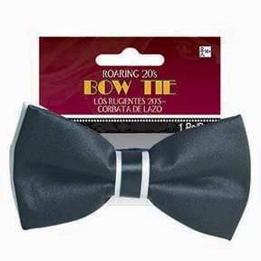 Amscan_OO Suspenders, Ties & Belts - Bow Ties Bow Tie Black and White Each