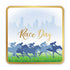 Race Day Hot Stamped Drink Coasters 50pk