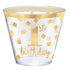 1st Birthday Hot-Stamped Tumblers 266ml 30pk