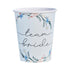 Boho Bride Paper Cups 266ml 8pk