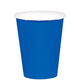 Amscan_OO Tableware - Cups Bright Royal Blue Silver Paper Cups 266ml 20pk