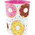 Donut Time Keepsake Souvenir Favor Cup Plastic 473ml Each