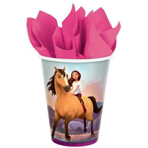 Amscan_OO Tableware - Cups Spirit Riding Free Paper Cups 266ml 8pk