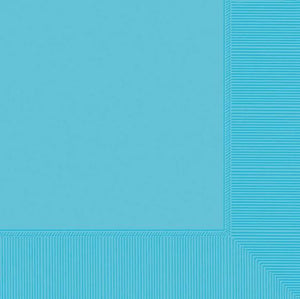 Amscan_OO Tableware - Napkins Caribbean Blue Beverage Napkins 25cm  20pk