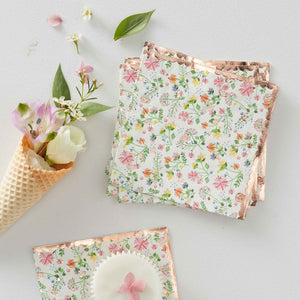 Amscan_OO Tableware - Napkins Ditsy Floral Napkins 12cm 16pk
