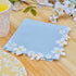 Hello Spring Flower Edge Floral Napkins 16pk