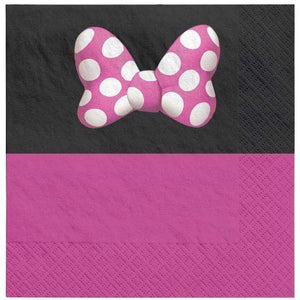 Amscan_OO Tableware - Napkins Minnie Mouse Forever Lunch Napkins 16pk