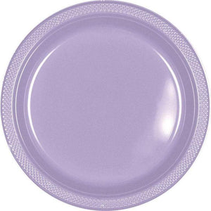 Amscan_OO Tableware - Plates Lavender Plastic Plates 26cm 20pk