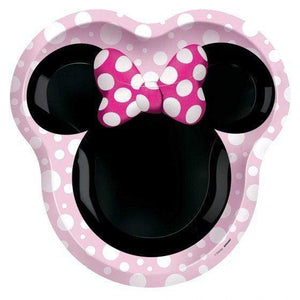 Amscan_OO Tableware - Plates Minnie Mouse Forever Shaped Plates 8pk