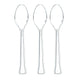 Amscan_OO Tableware - Spoons, Forks, Knives & Tongs Clear Caribbean Blue Premium Plastic Spoons 20pk
