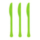 Amscan_OO Tableware - Spoons, Forks, Knives & Tongs Kiwi Kiwi Premium Plastic Knives 20pk