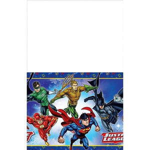 Amscan_OO Tableware - Table Covers Justice League Tablecover Each