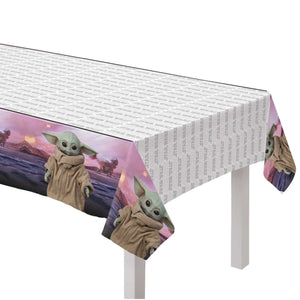 Amscan_OO Tableware - Table Covers The Mandalorian Star Wars Tablecover 137cm x 243cm Each