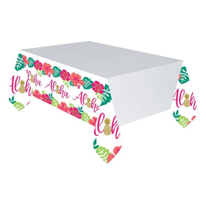 Amscan_OO Tableware - Table Covers You Had Me At Aloha Paper Tablecover 137cm x 259cm Each