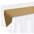 Kraft Burlap Table Runner 2m Each